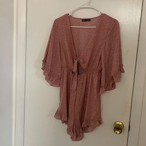 Pink romper